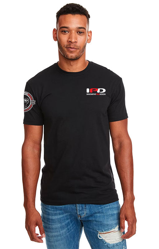 IPD Logo w/Sleeve art T-shirt (Mens & Womens)